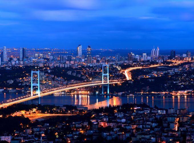 Wallpaper Turkey, Istanbul, night, 4k, Travel 4275013523